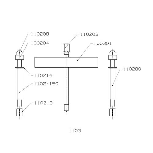 EXTRACTOR FORZA 2 ALARGADERAS 120X140